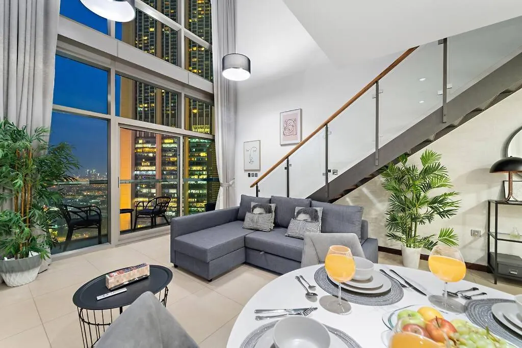 First Class 1Br Sophisticated Duplex Living Dubaj