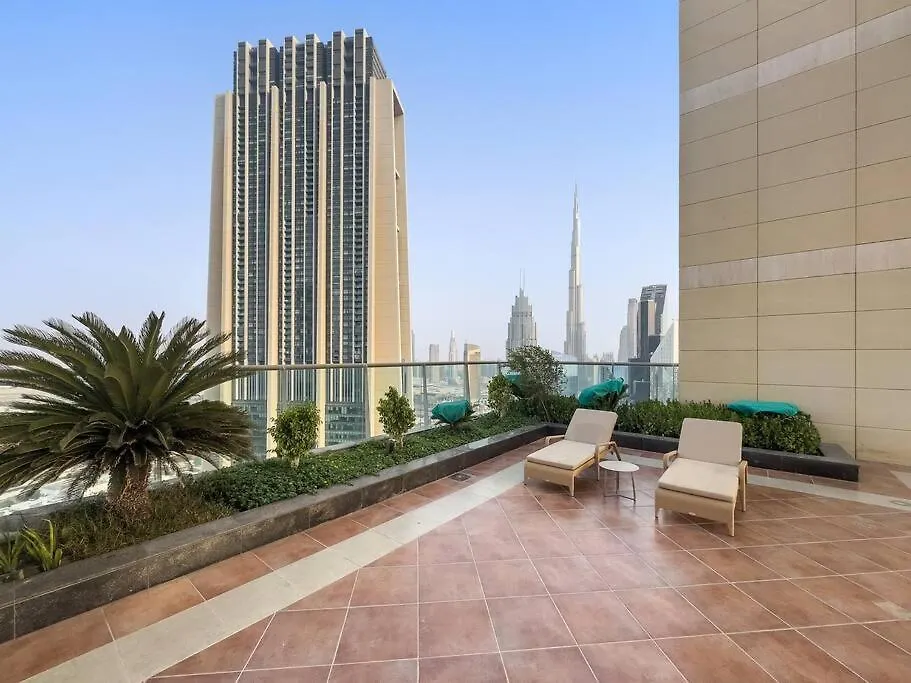 First Class 1Br Sophisticated Duplex Living Dubaj Apartmán